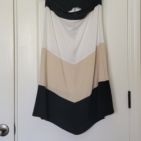 Guess color-block casual strapless dress - Picture 5 of 6